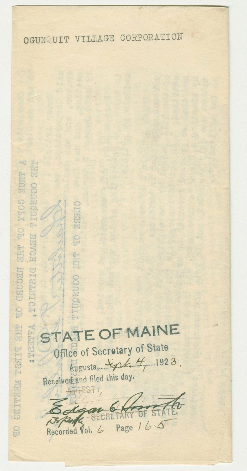 Miniature of Ogunquit Village Corporation