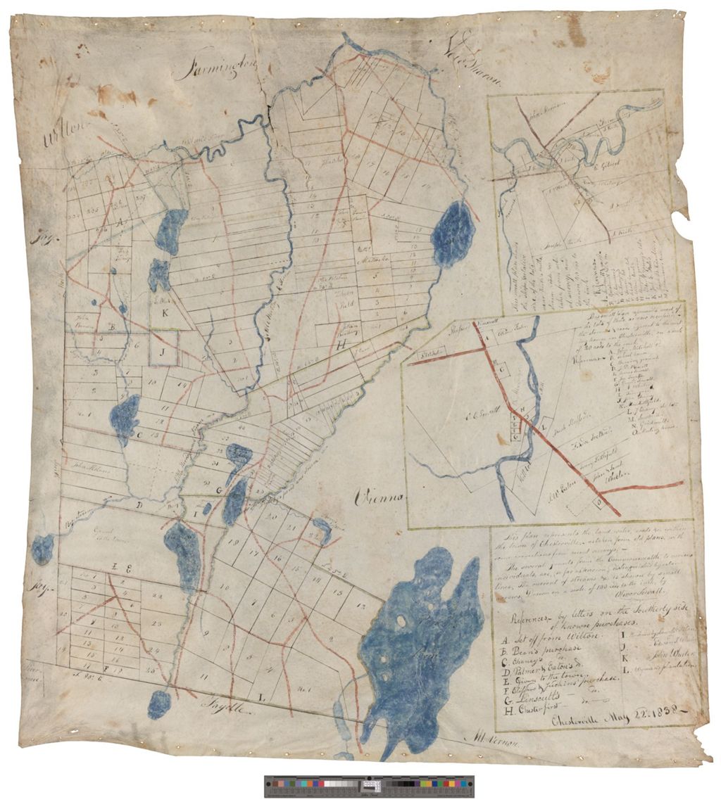 Miniature of Chesterville Survey Map