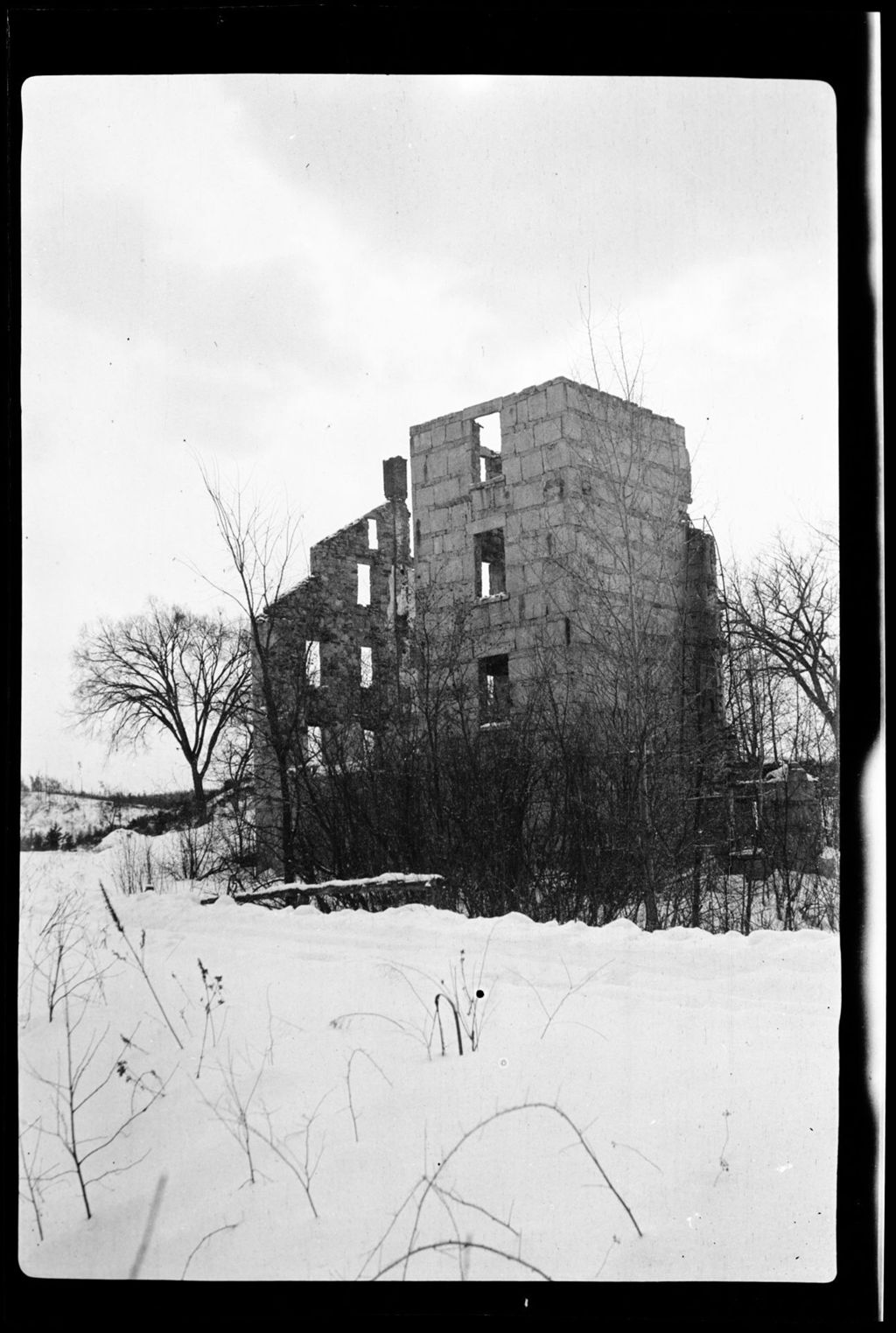 Miniature of Architectural- Monson Ruins- Large Old Building