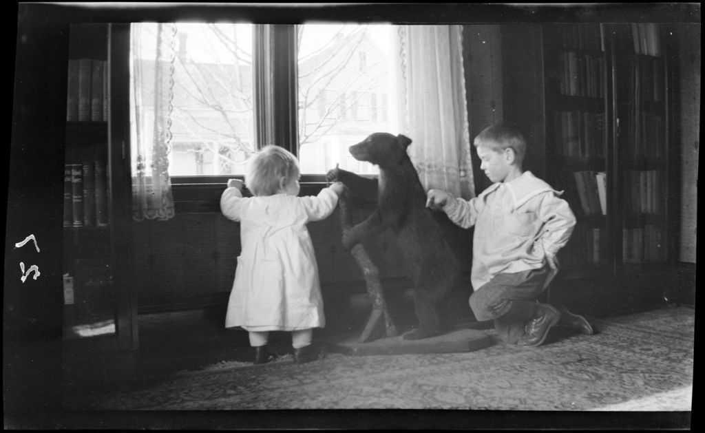 Miniature of Tots- Barbara, Bear And Don F. At Home