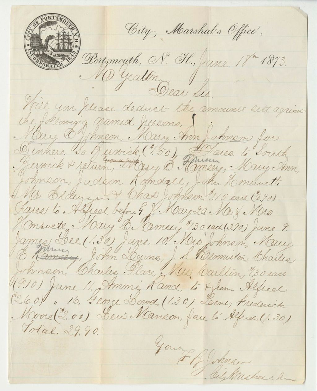 Miniature of State v. Louis H.F. Wagner:  Case File