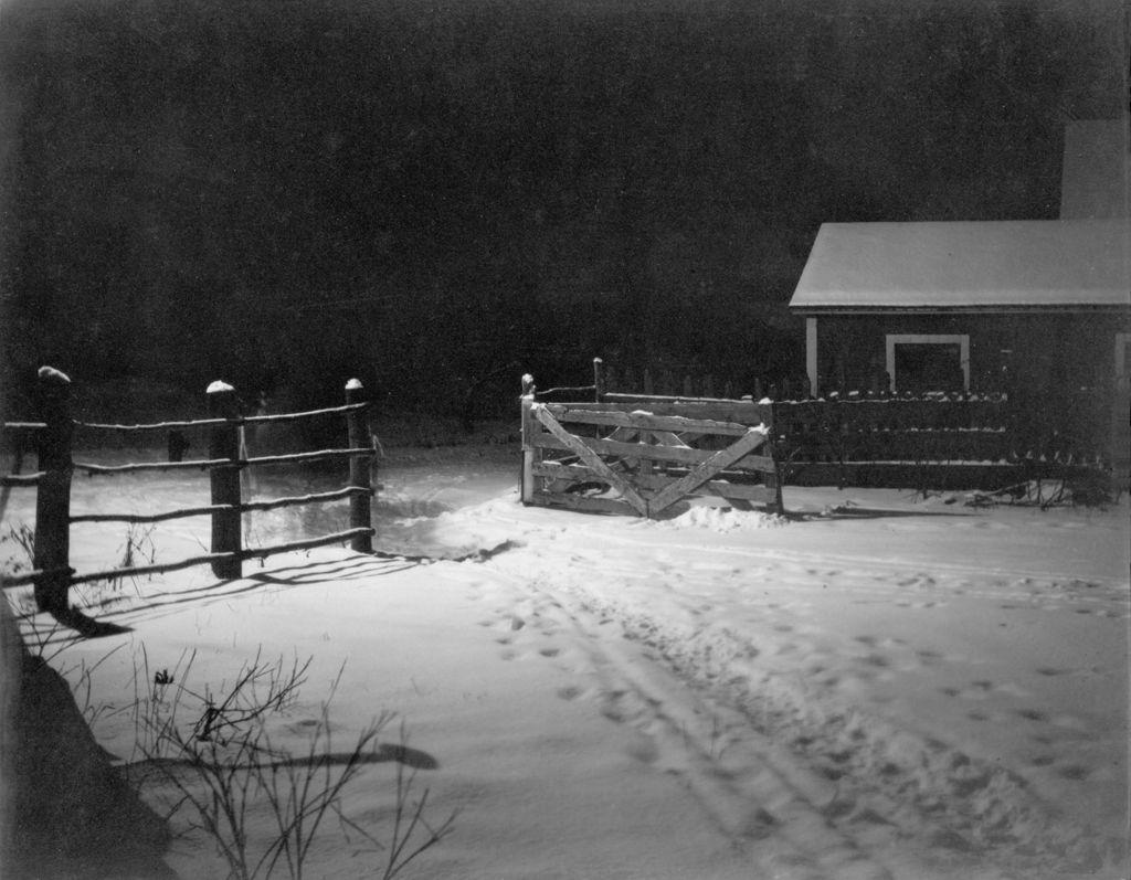 Miniature of Pasture Gate Left Open , "Flint Gate"