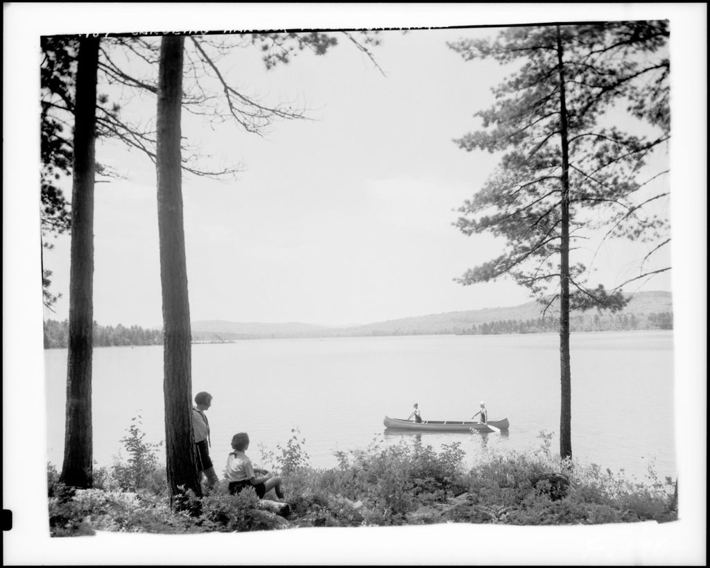 Miniature of Canoeing On Hancock Pond In Denmark