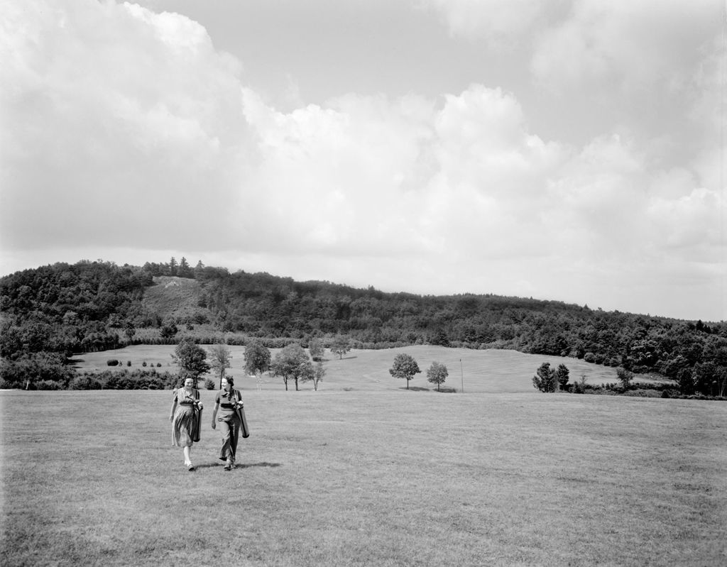 Miniature of Two Ladies Playing Golf In Parsonsfield