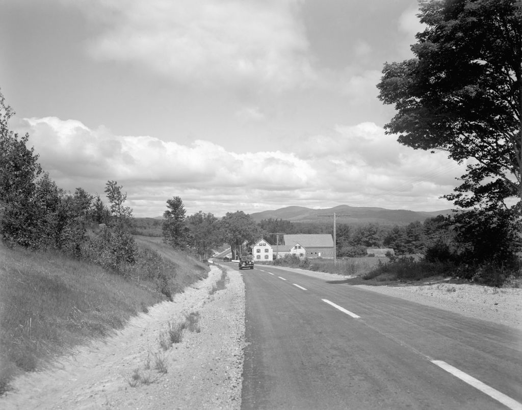 Miniature of Blacktop Highway In Limington With Mountain Views