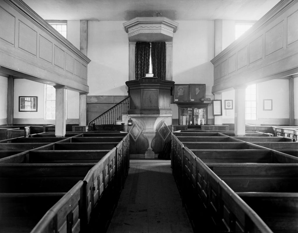 Miniature of Interior Of German Church In Bremen, Waldoboro