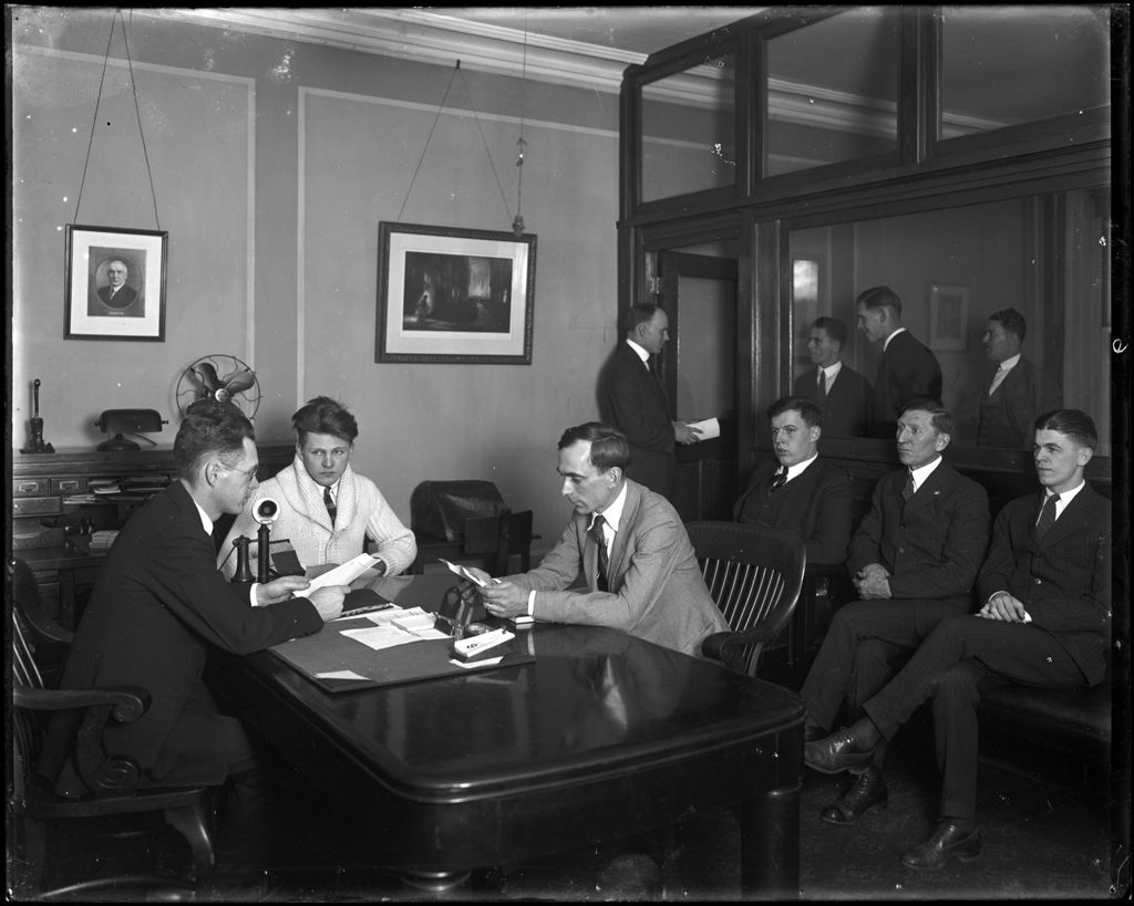 Miniature of Office Scene (College) N.J.
