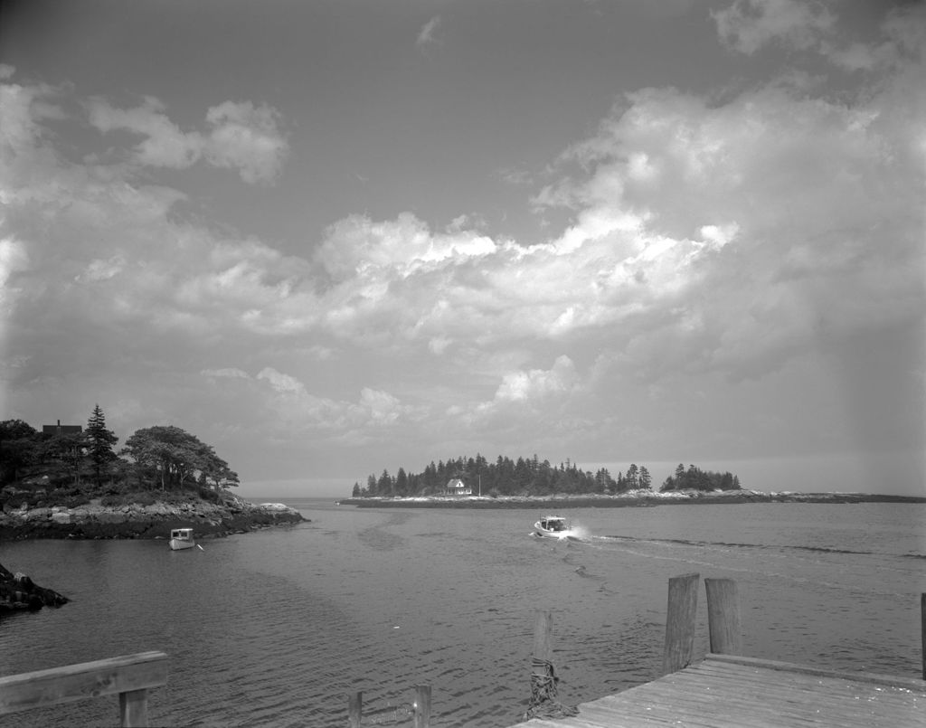 Miniature of Pleasure Boat In Thoroughfare Between Islands At Five Islands