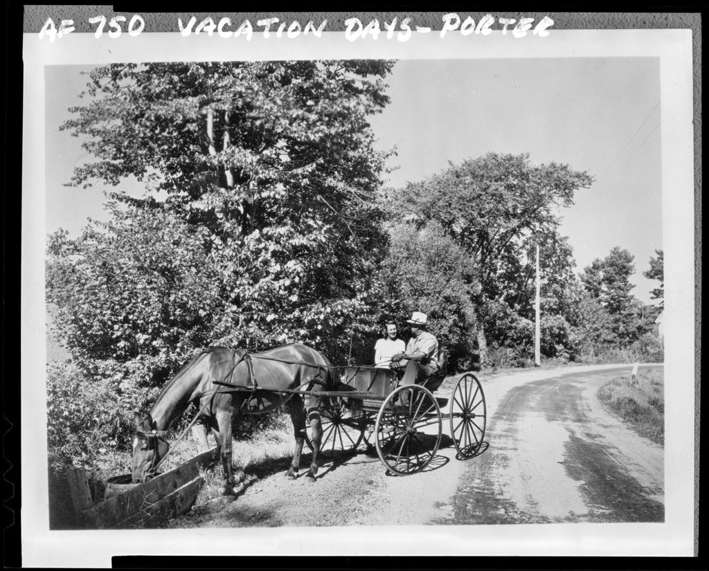 Miniature of A Buggy Ride In Porter