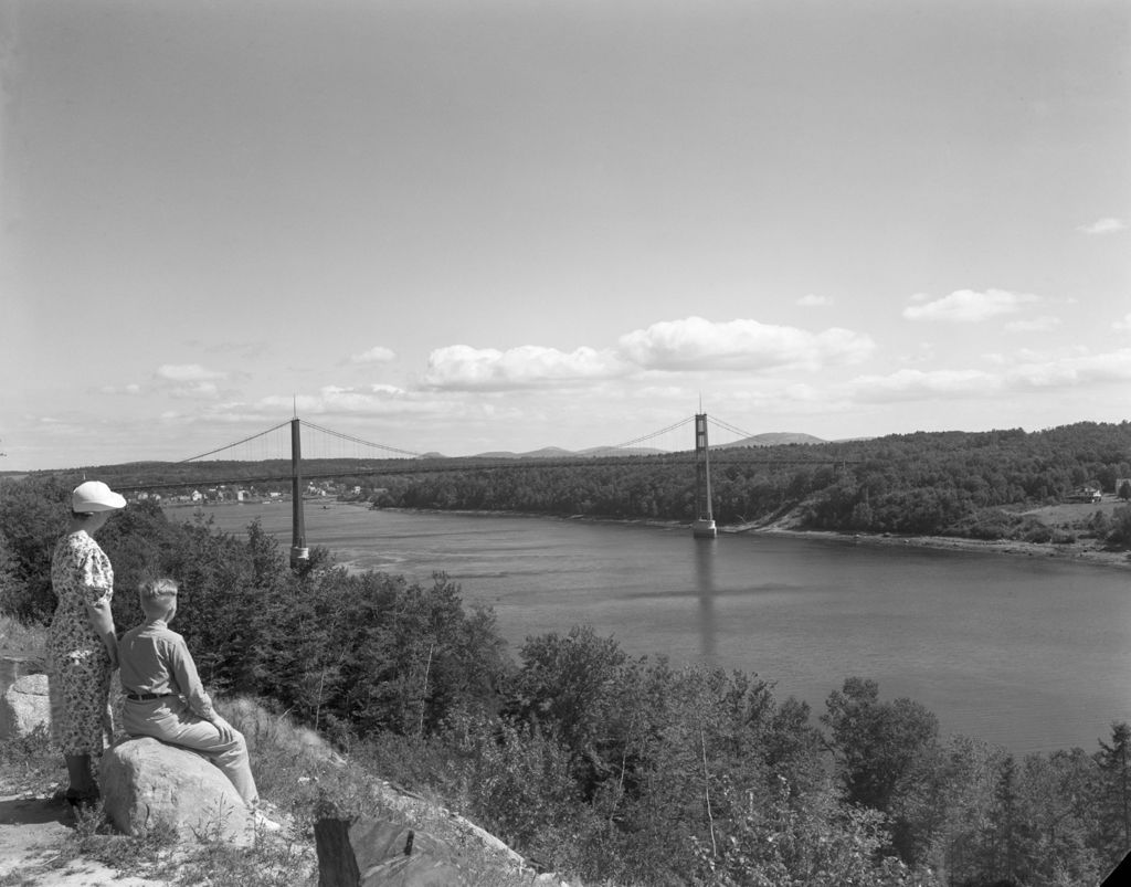 Miniature of Waldo-Hancock Bridge Over The Penobscot River