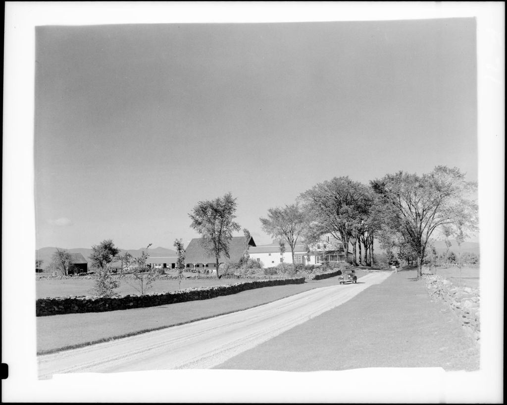 Miniature of Gravel Road Past Farm "Center Hill"