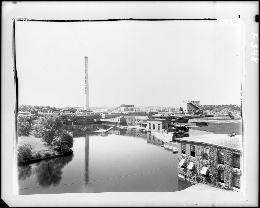 Miniature of Industrial Complex In Westbrook, Paper Mill, Warren Paper Mill