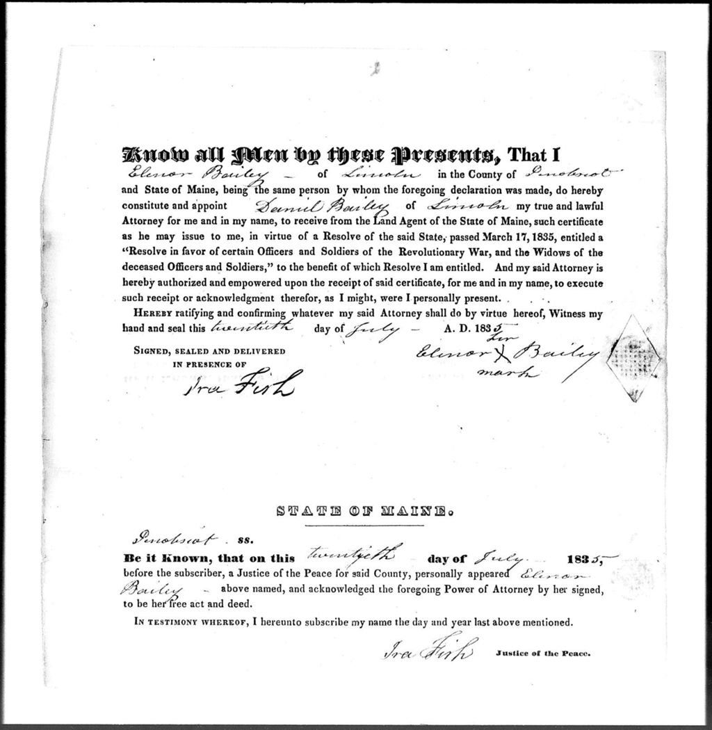 Miniature of Bailey, Samuel (Lincoln)