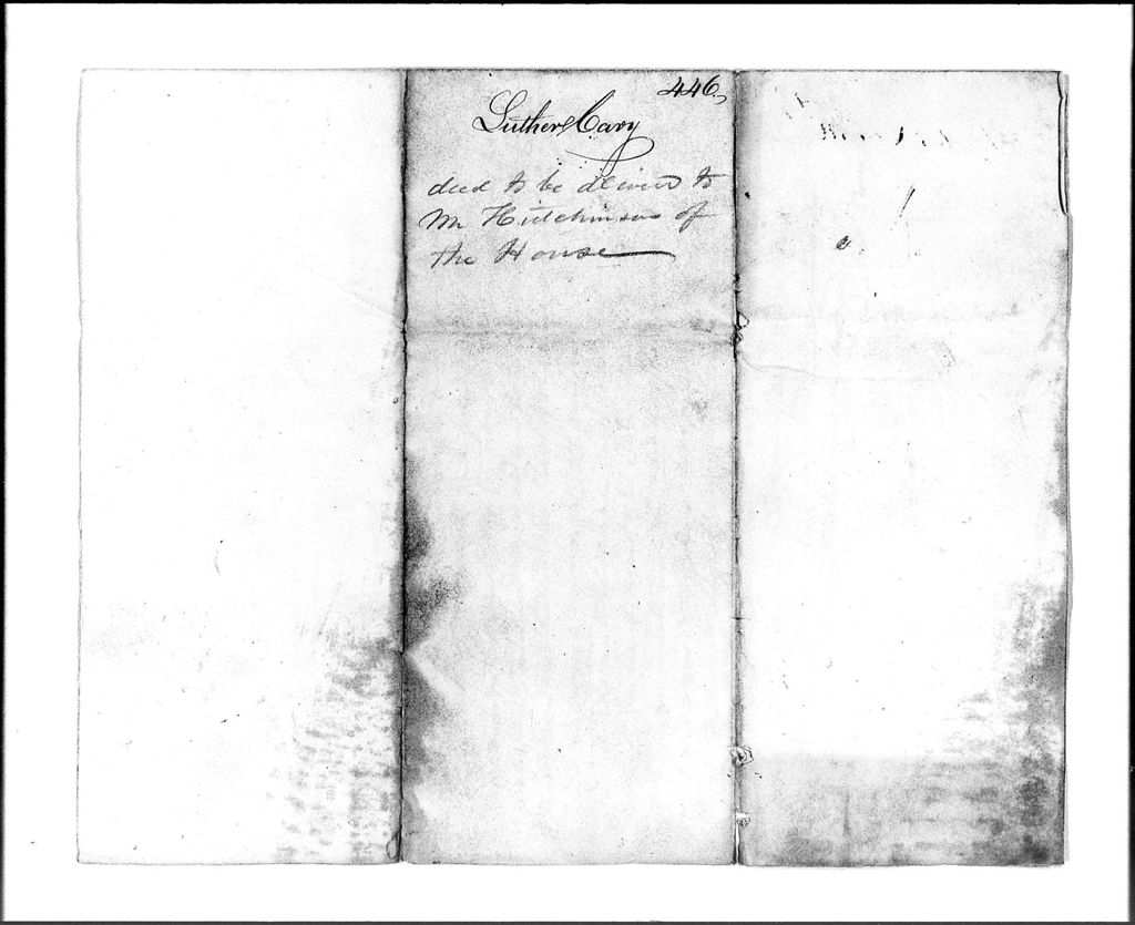 Miniature of Cary, Luther (Turner)