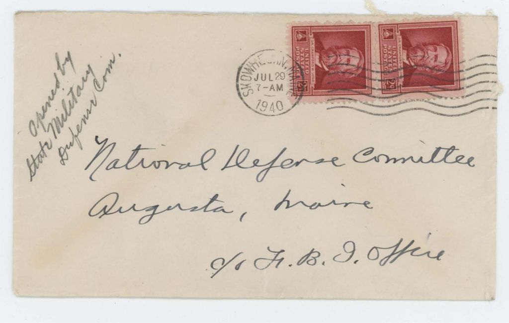 Unsigned, July 31, 1940.
